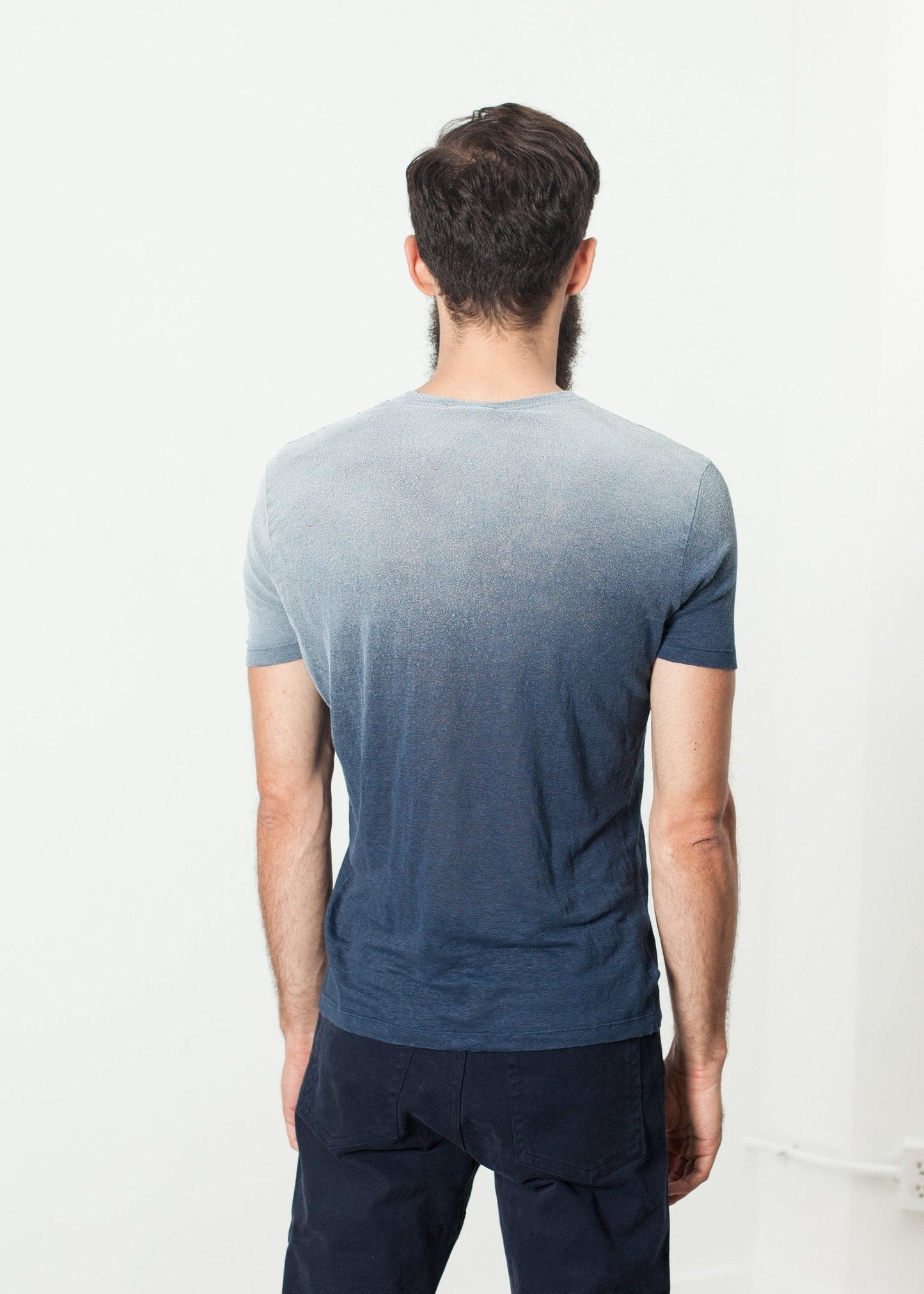 Overprint T-Shirt in Navy - formtest11