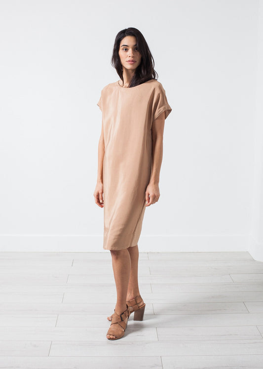 Philomene Dress in Camel - formtest11