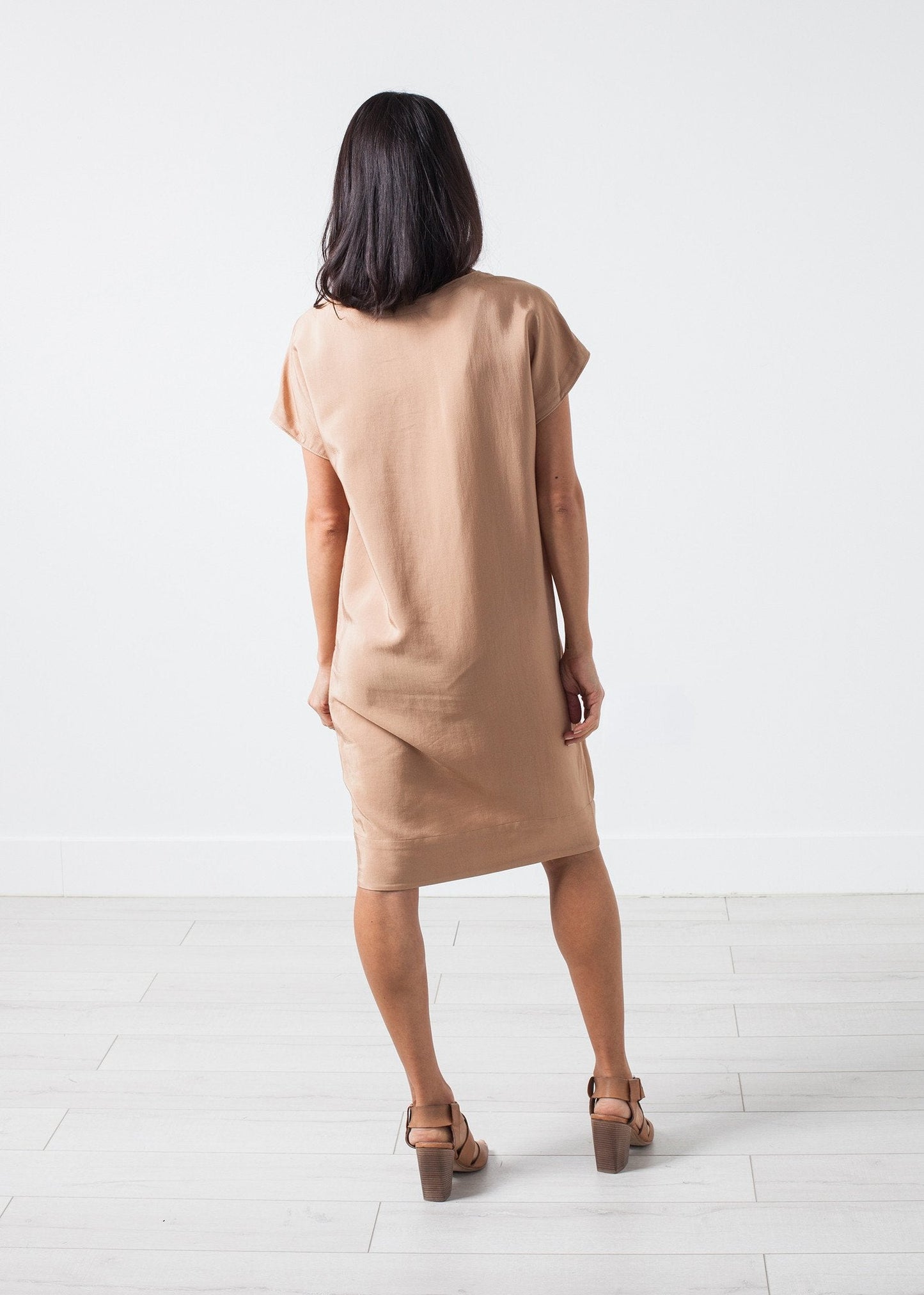 Philomene Dress in Camel - formtest11