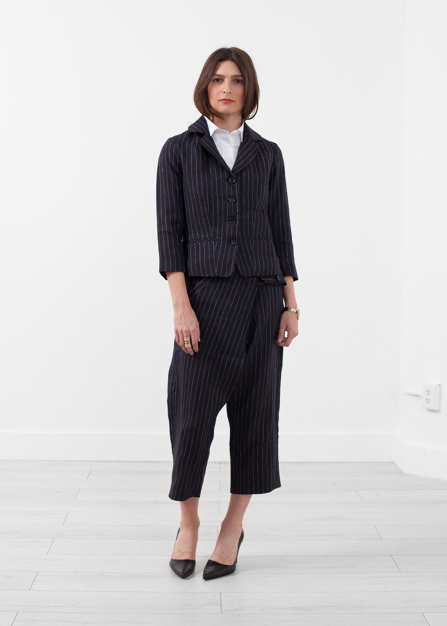 Pinstripe Blazer - formtest11