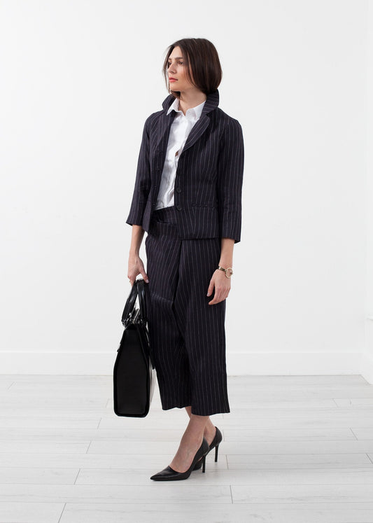 Pinstripe Blazer - formtest11