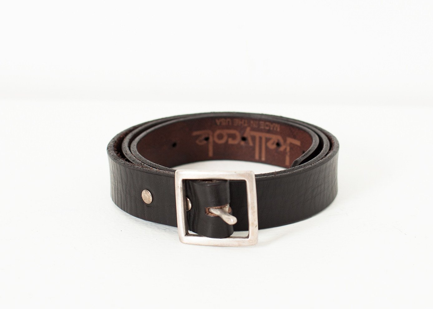 Plain Belt in Black - formtest11