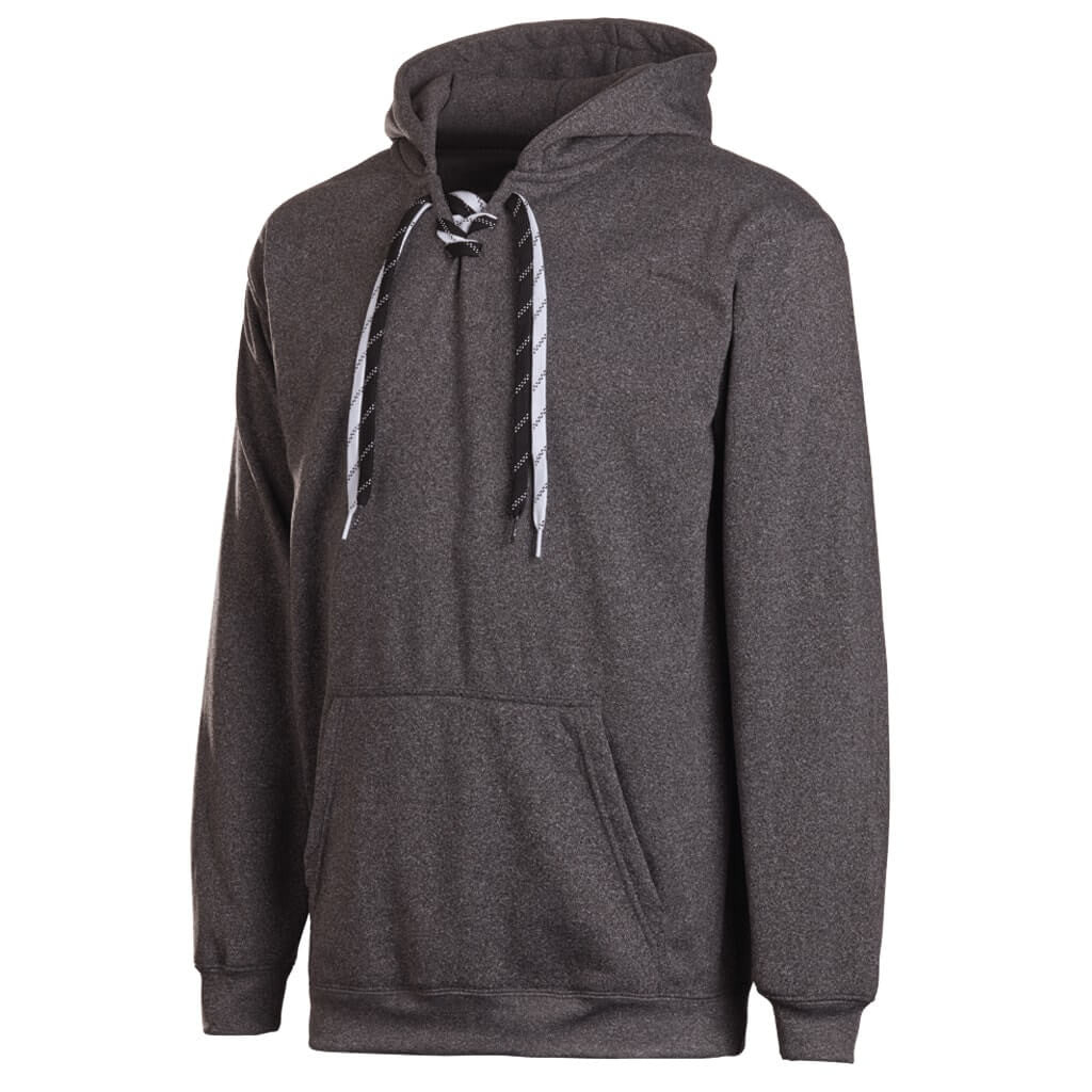 Performance Lace Up Hooded Sweatshirt