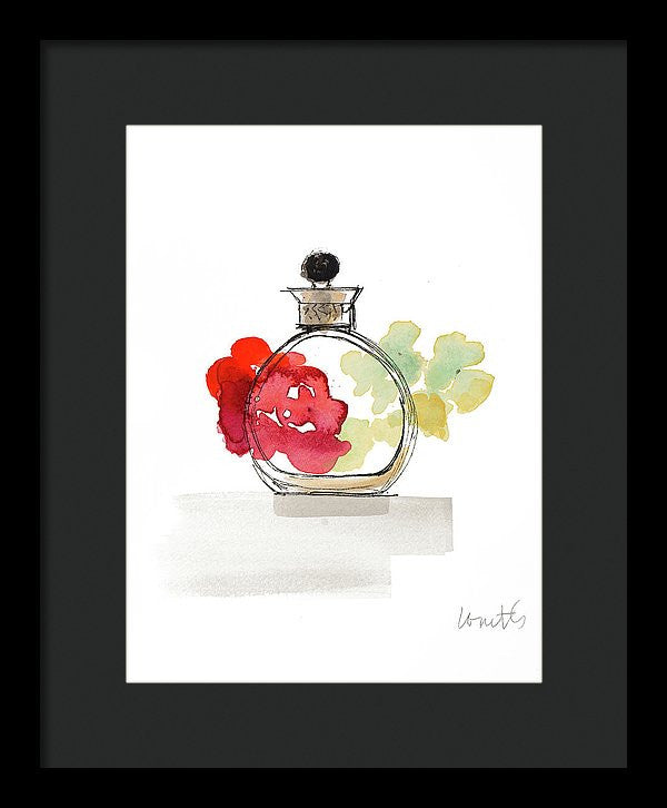 Crystal Water Perfume Iii Framed Print của Lanie Loreth