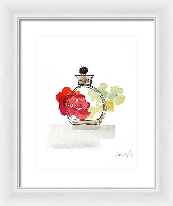 Crystal Water Perfume Iii Framed Print của Lanie Loreth