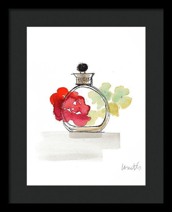 Crystal Water Perfume Iii Framed Print của Lanie Loreth