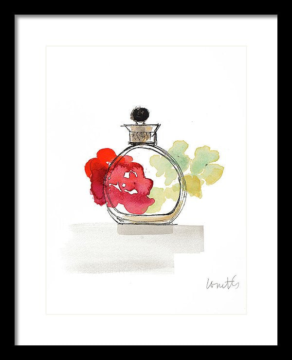 Crystal Water Perfume Iii Framed Print của Lanie Loreth