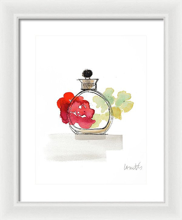 Crystal Water Perfume Iii Framed Print của Lanie Loreth