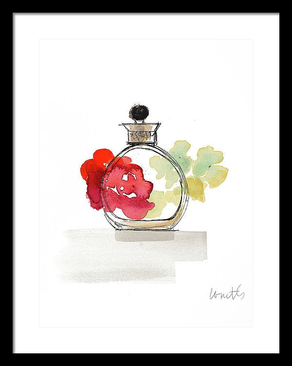 Crystal Water Perfume Iii Framed Print của Lanie Loreth