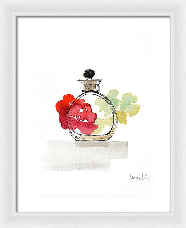 Crystal Water Perfume Iii Framed Print của Lanie Loreth