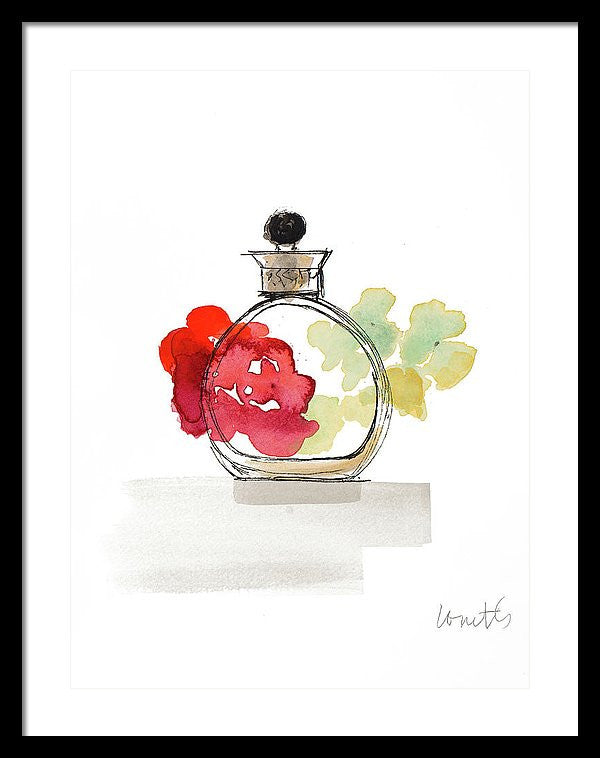 Crystal Water Perfume Iii Framed Print của Lanie Loreth