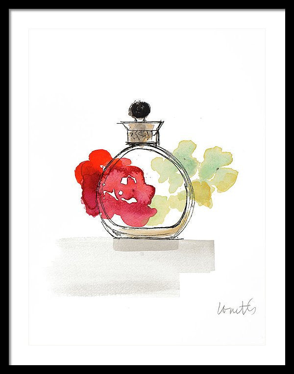 Crystal Water Perfume Iii Framed Print của Lanie Loreth