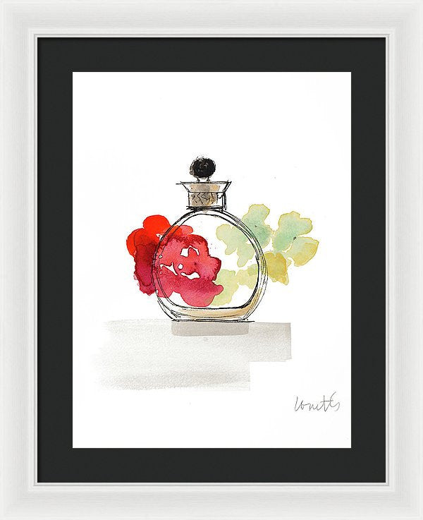 Crystal Water Perfume Iii Framed Print của Lanie Loreth