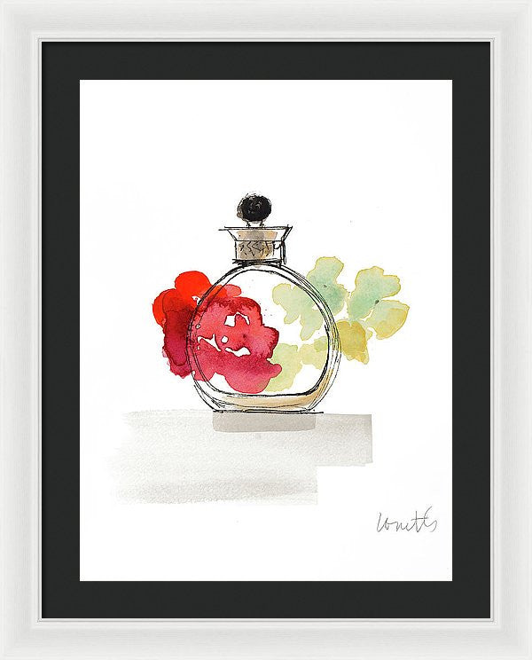 Crystal Water Perfume Iii Framed Print của Lanie Loreth