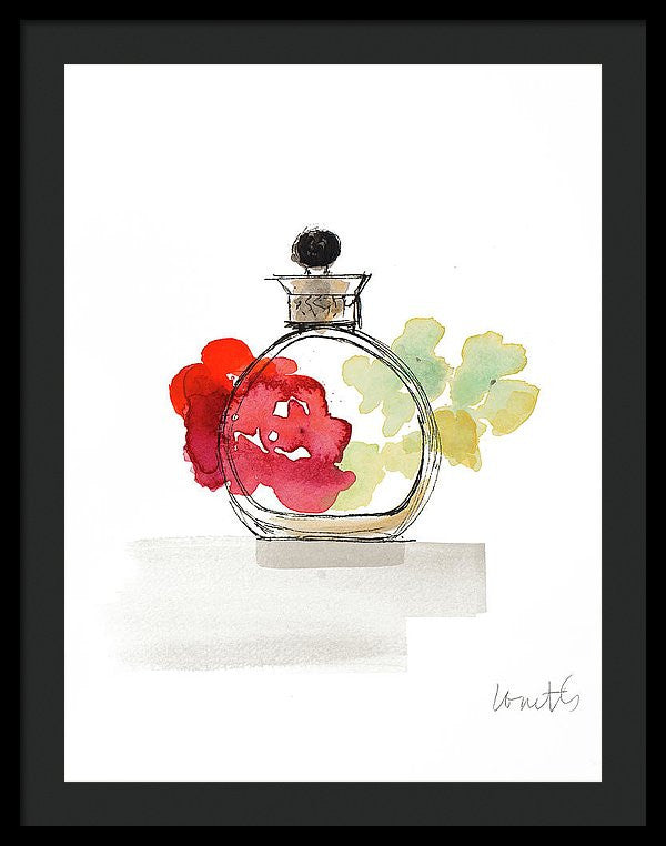 Crystal Water Perfume Iii Framed Print của Lanie Loreth