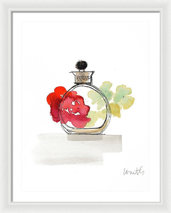 Crystal Water Perfume Iii Framed Print của Lanie Loreth