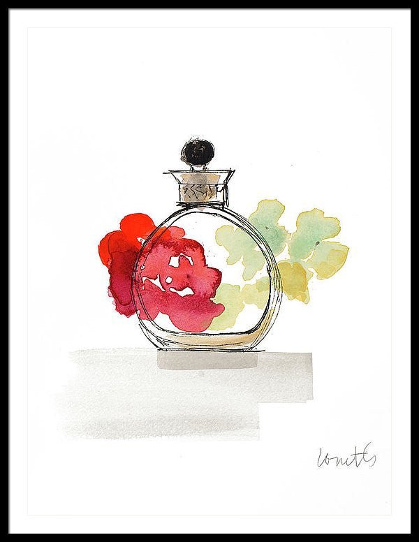 Crystal Water Perfume Iii Framed Print của Lanie Loreth