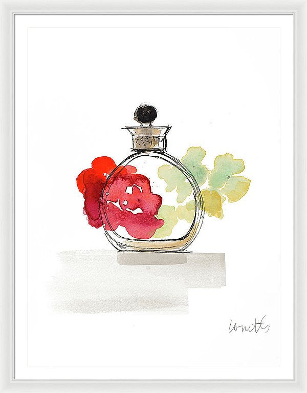 Crystal Water Perfume Iii Framed Print của Lanie Loreth