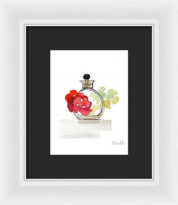 Crystal Water Perfume Iii Framed Print của Lanie Loreth