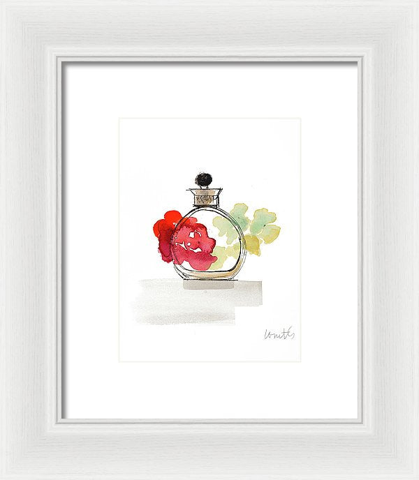 Crystal Water Perfume Iii Framed Print của Lanie Loreth