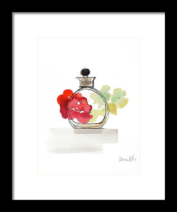 Crystal Water Perfume Iii Framed Print của Lanie Loreth