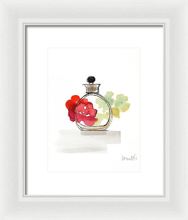 Crystal Water Perfume Iii Framed Print của Lanie Loreth