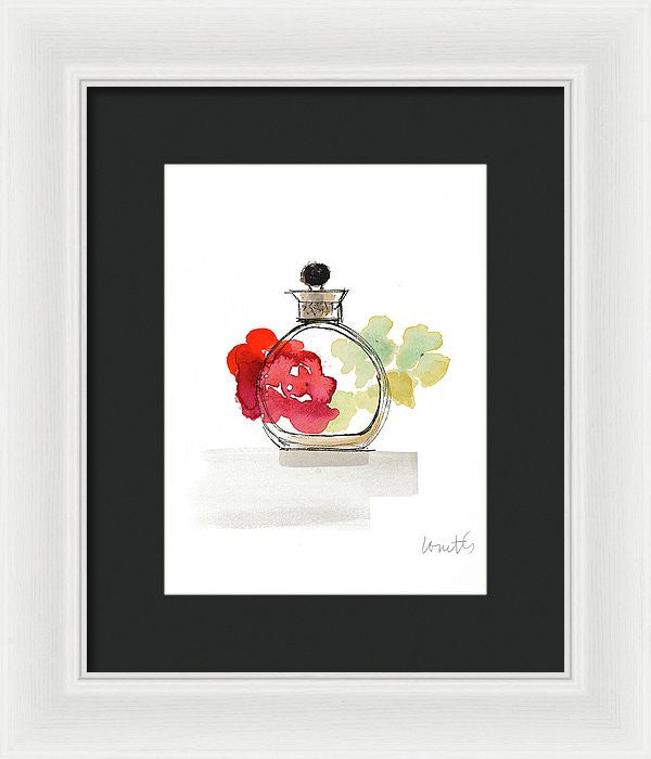 Crystal Water Perfume Iii Framed Print của Lanie Loreth