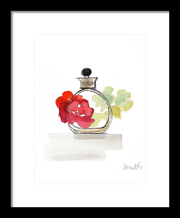 Crystal Water Perfume Iii Framed Print của Lanie Loreth