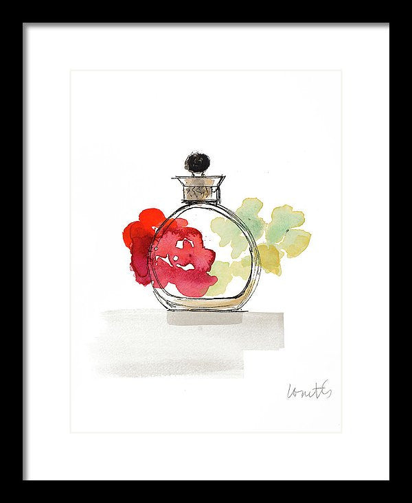 Crystal Water Perfume Iii Framed Print của Lanie Loreth