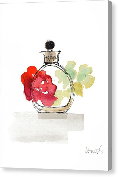 Crystal Water Perfume IIIi Canvas Print của Lanie Loreth