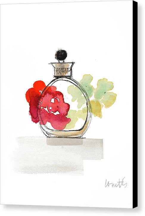 Crystal Water Perfume IIIi Canvas Print của Lanie Loreth