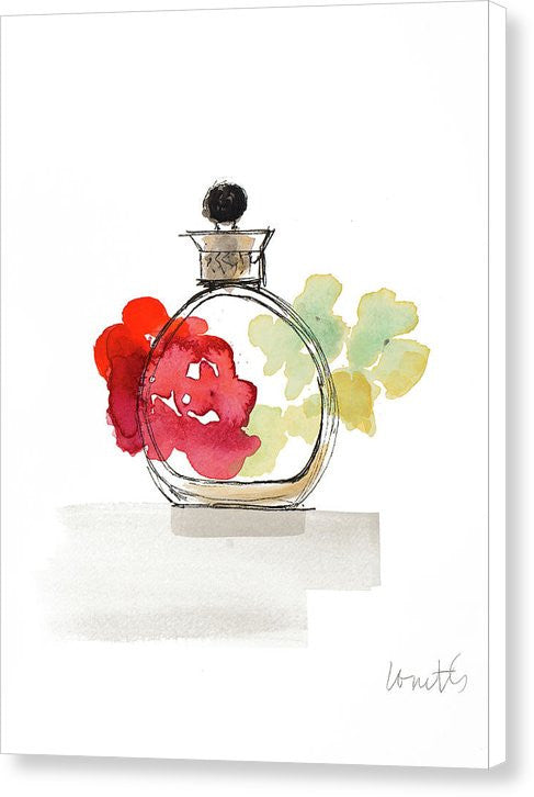 Crystal Water Perfume IIIi Canvas Print của Lanie Loreth