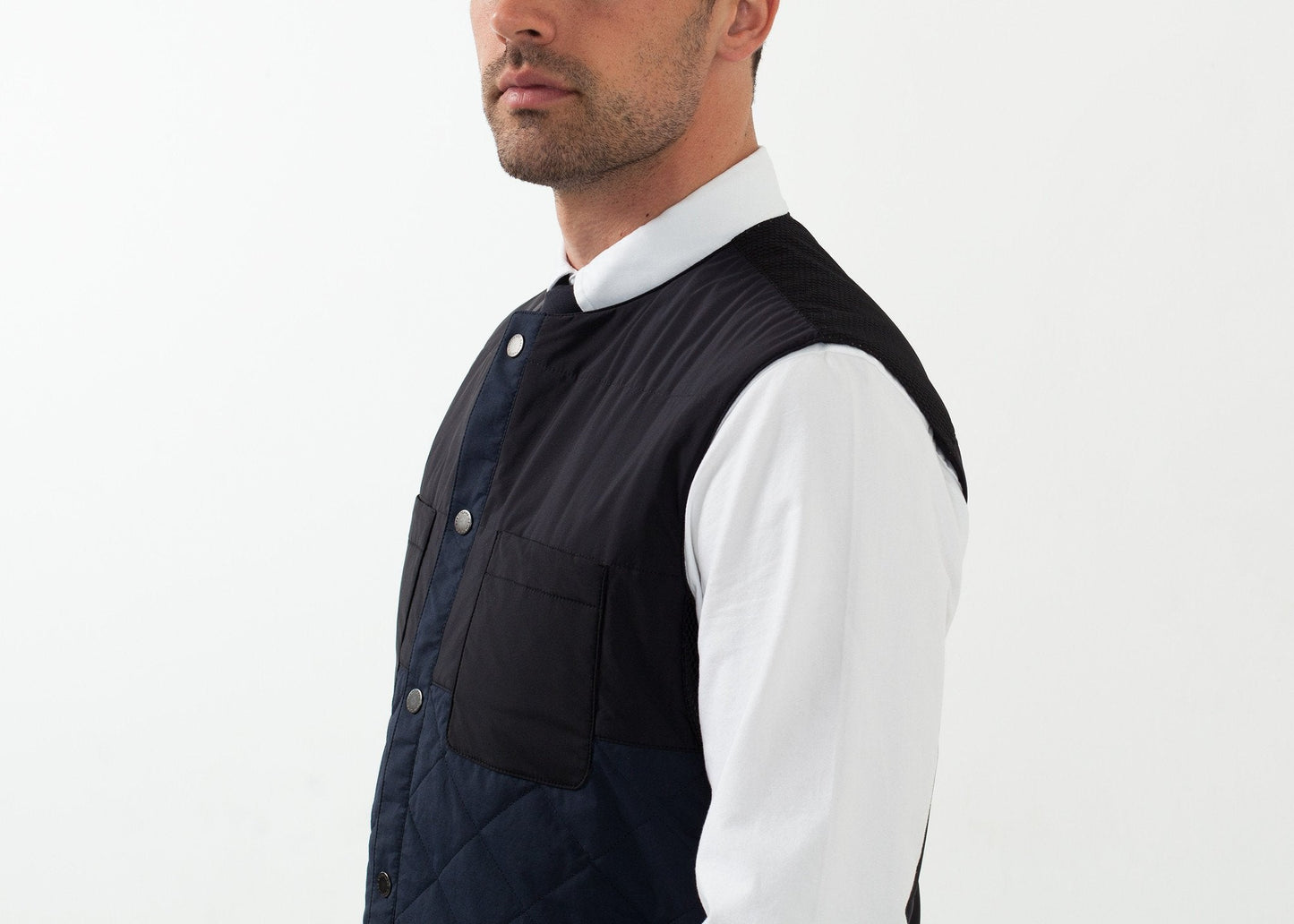 Reversible Quilted Vest - formtest11