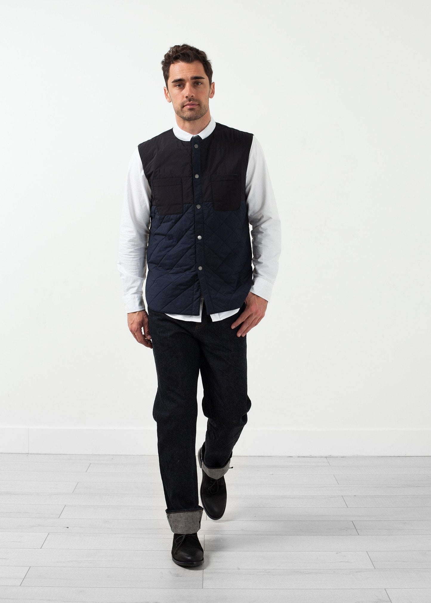 Reversible Quilted Vest - formtest11