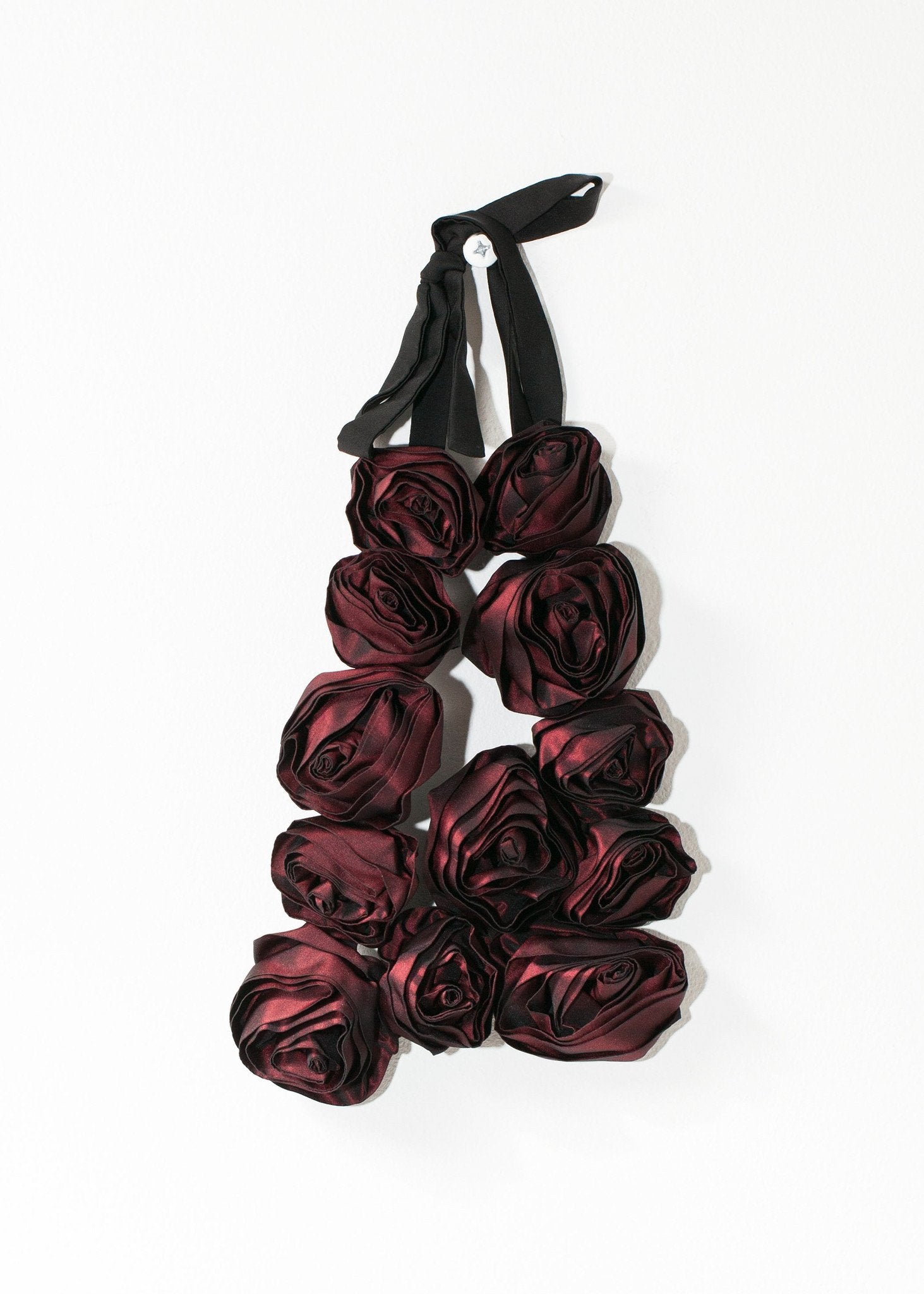 Rose Necklace in Red - formtest11