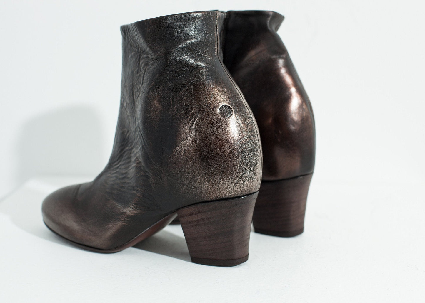 Scavata Ankle Boot in Bronze - formtest11