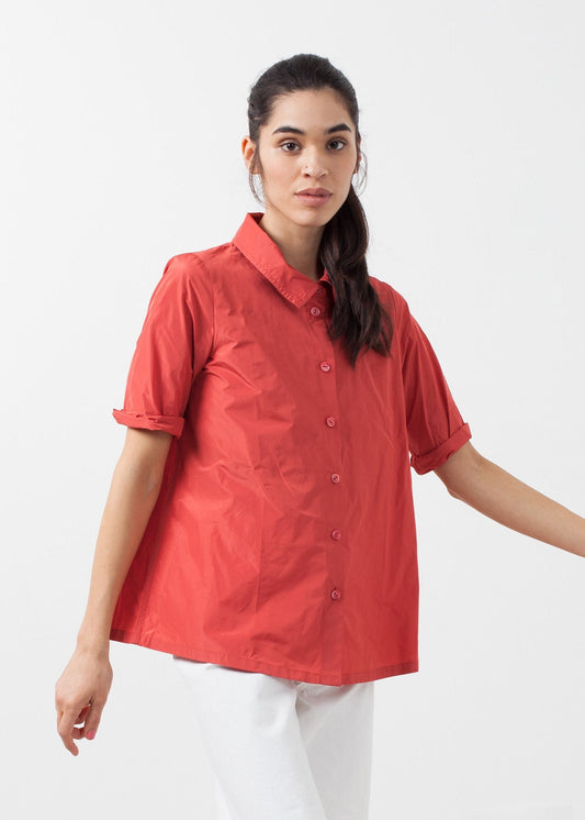 Short Sleeve Button Up - formtest11