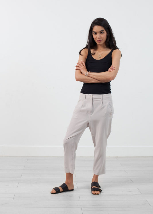 Silk Drop Crotch Pant - formtest11