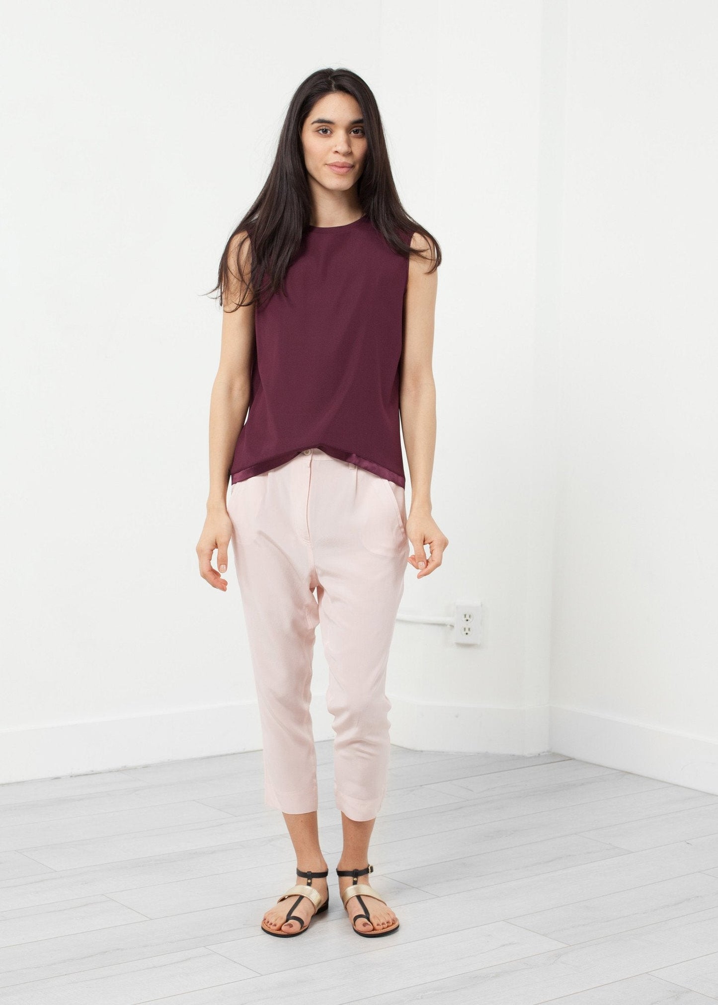 Silk Drop Crotch Pant - formtest11