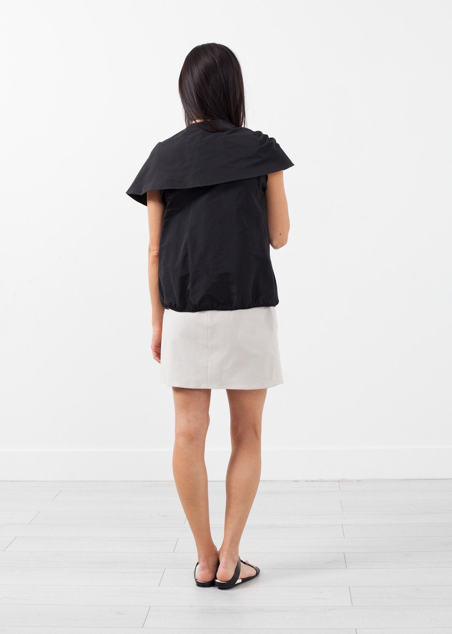 Sleeveless Cape Jacket - formtest11