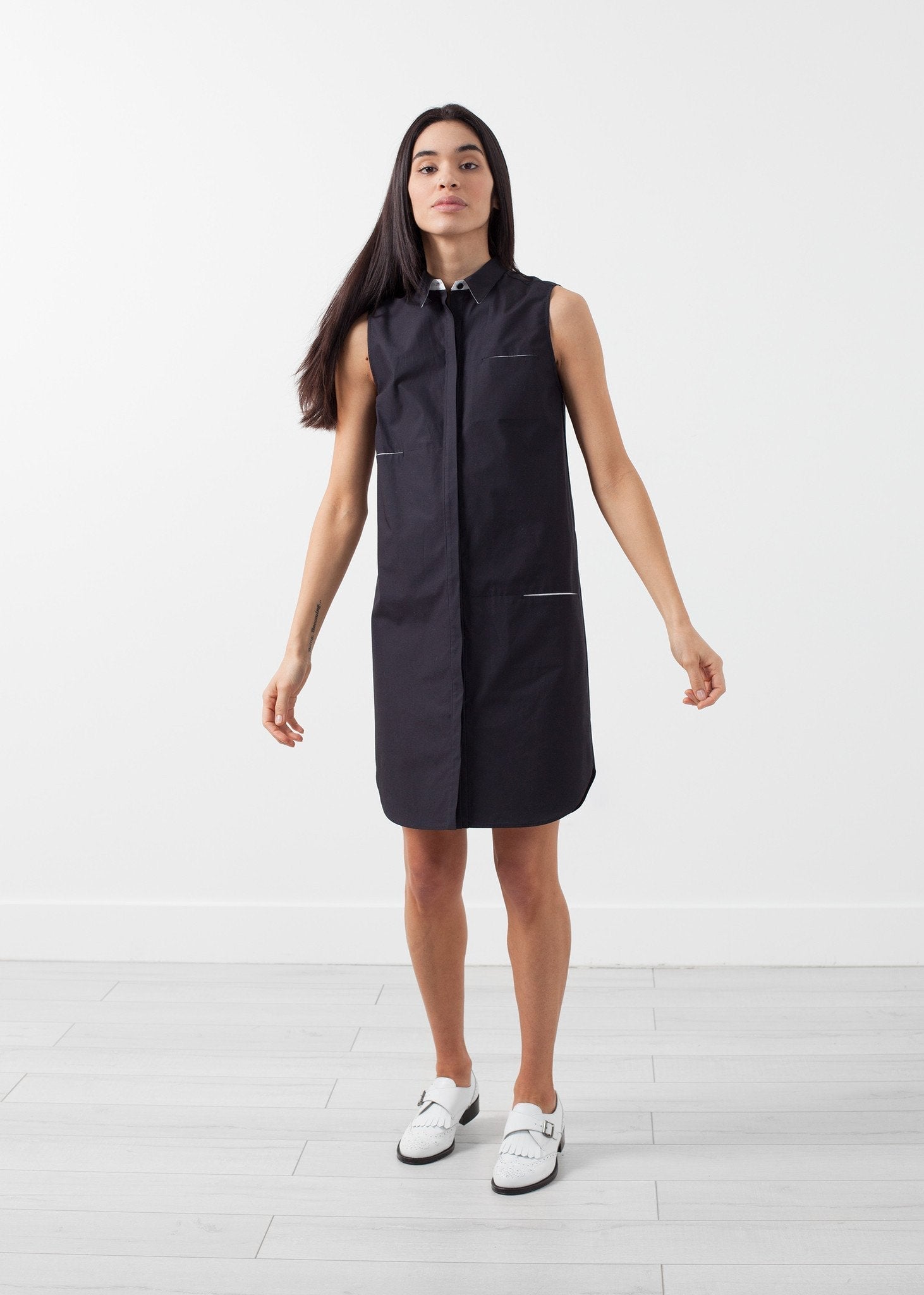 Sleeveless Hidden Pocket Dress - formtest11