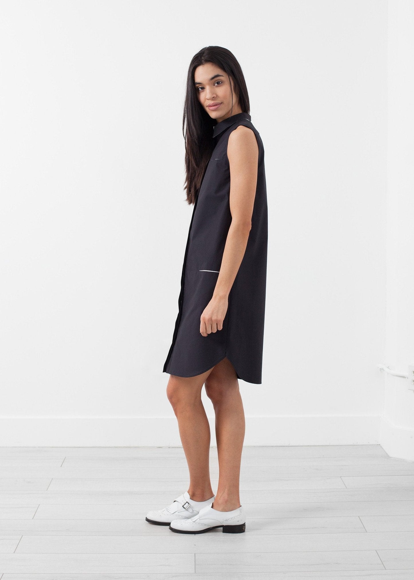 Sleeveless Hidden Pocket Dress - formtest11