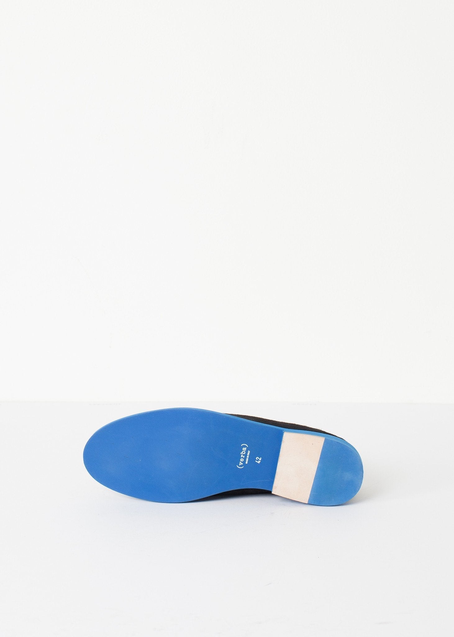 Suede Loafers - Black/Blue - formtest11