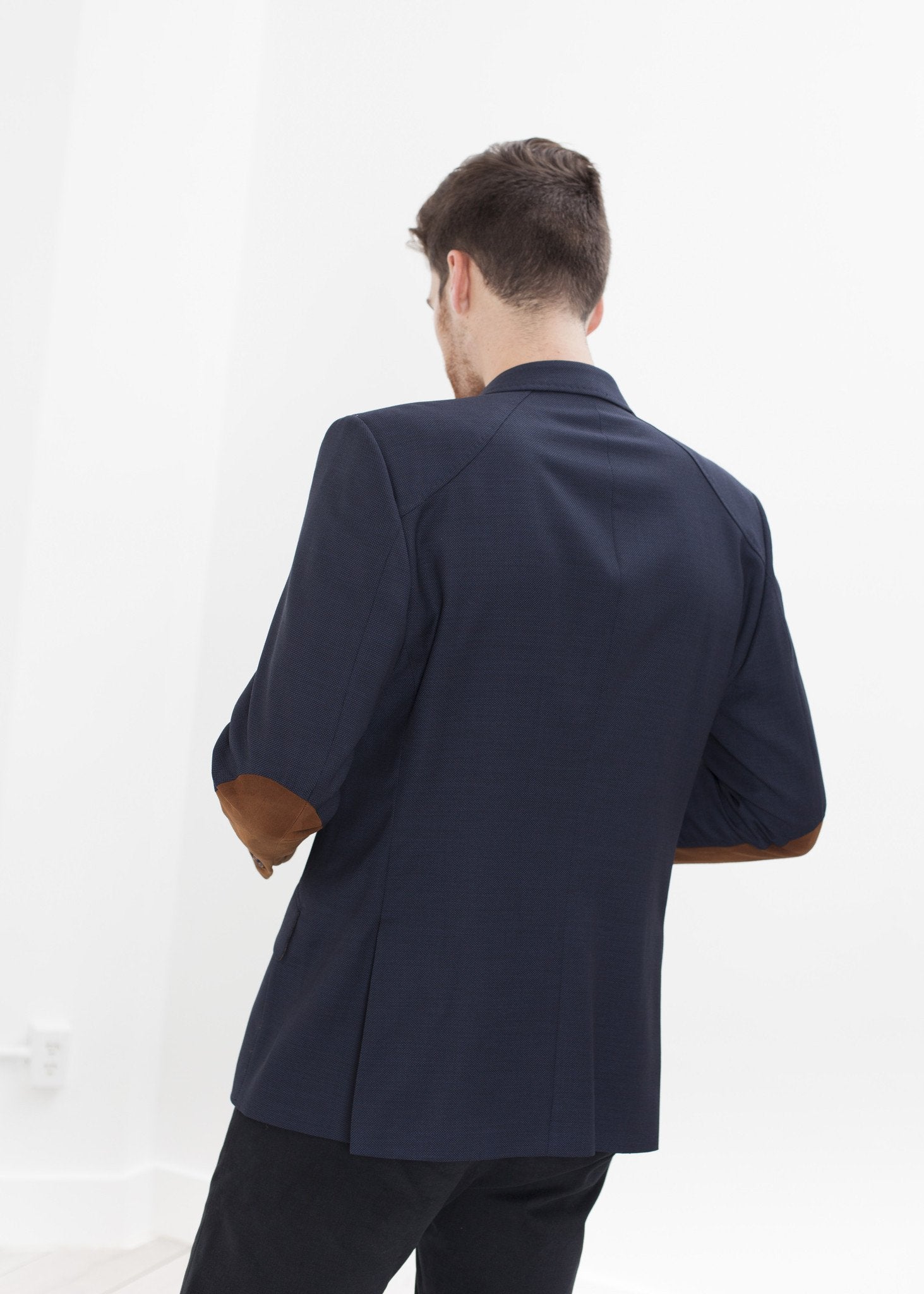 Swift Low Blazer in Navy - formtest11