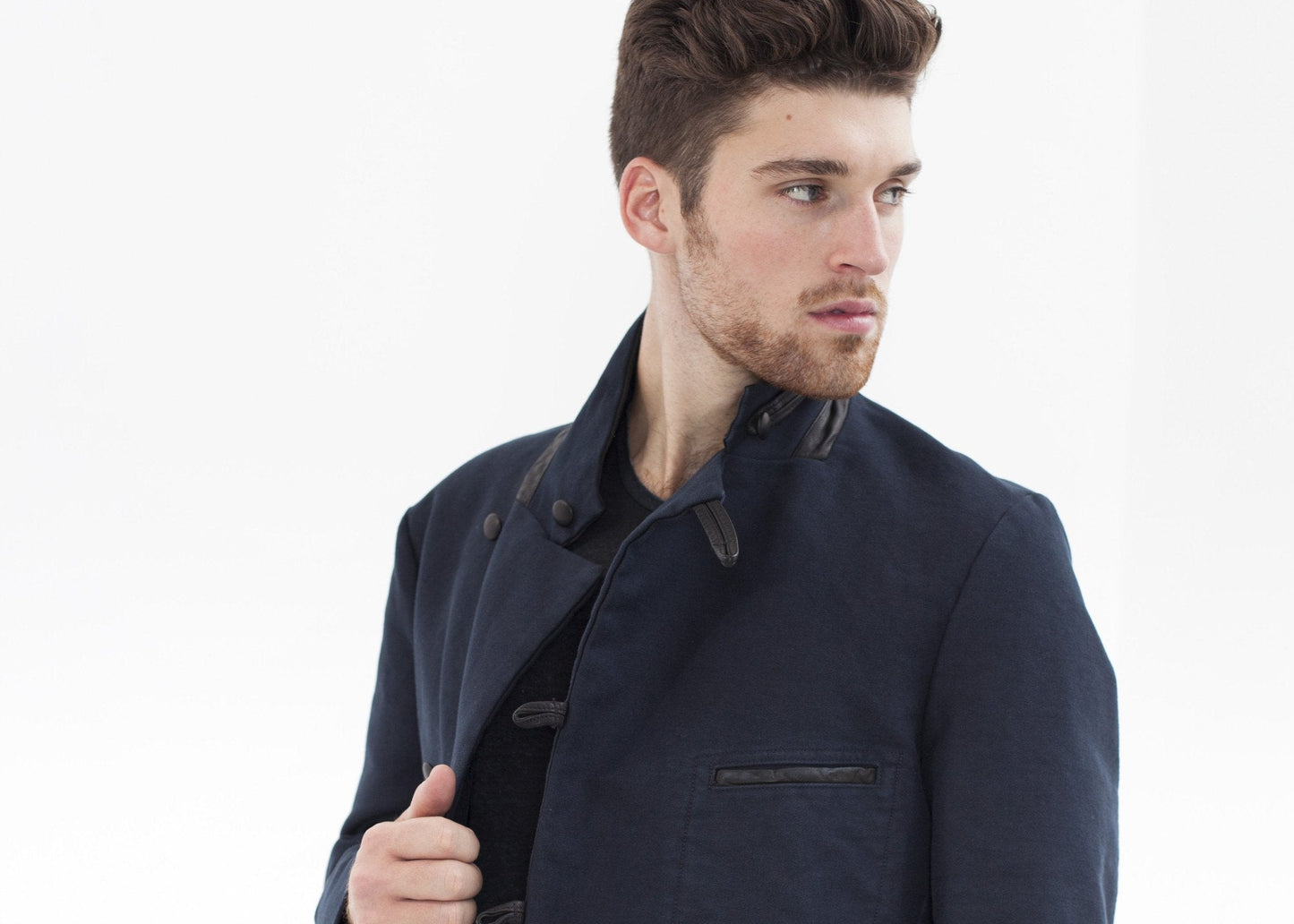 Taurin Jacket in Navy - formtest11