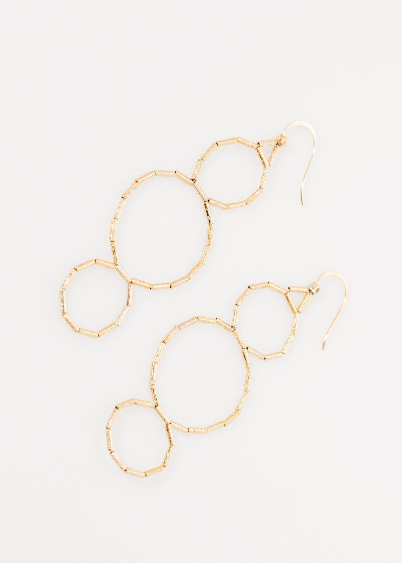 Triple Hoop Earring - formtest11