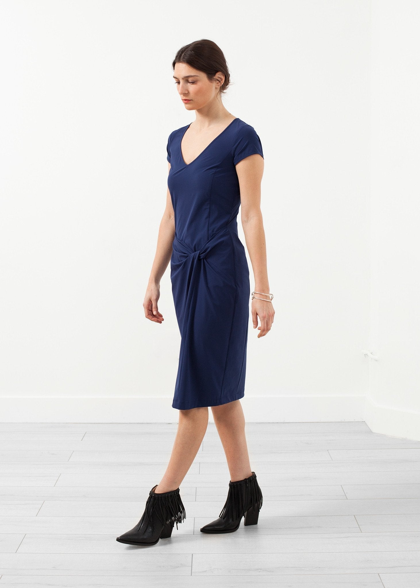 V-Neck Twist Dress - formtest11