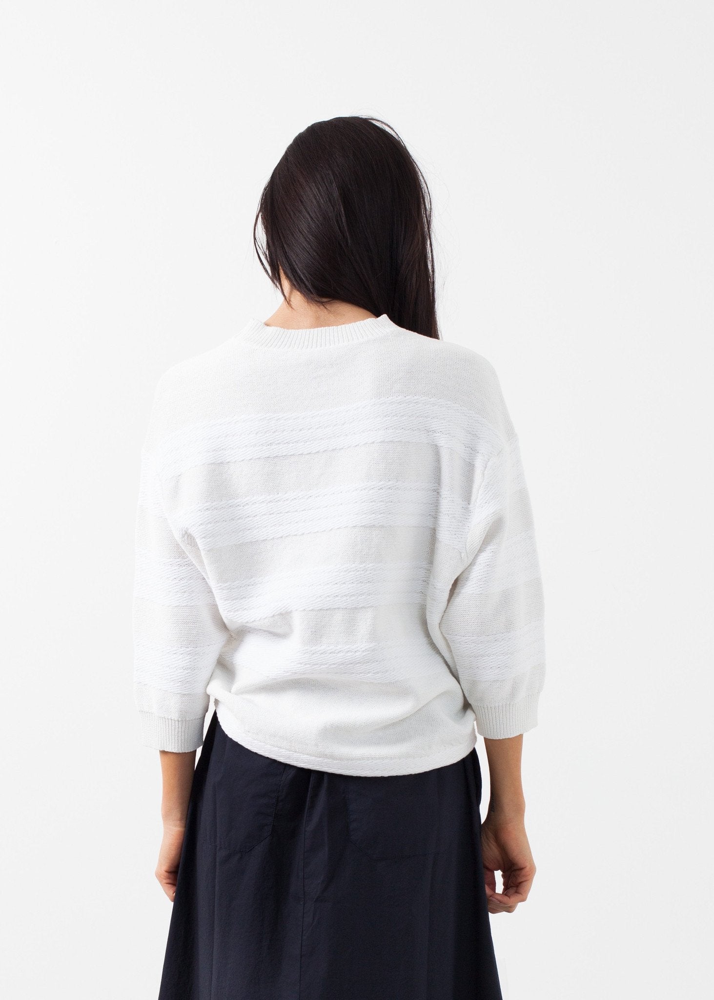 Wide Stripe Sweater - formtest11