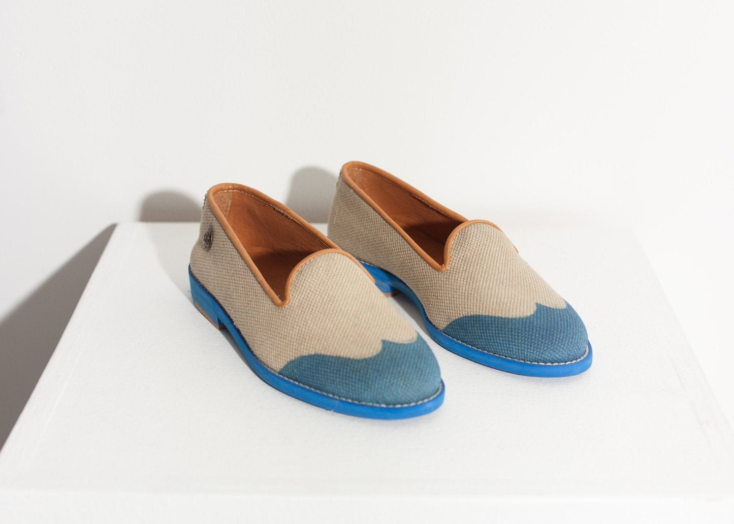 Wingtip Loafer in Blue - formtest11