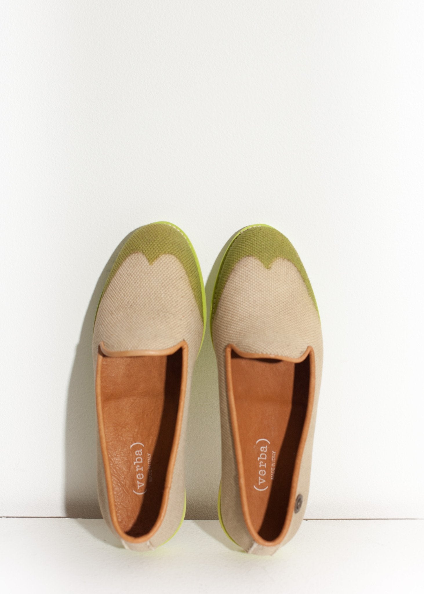 Wingtip Loafer in Lime - formtest11